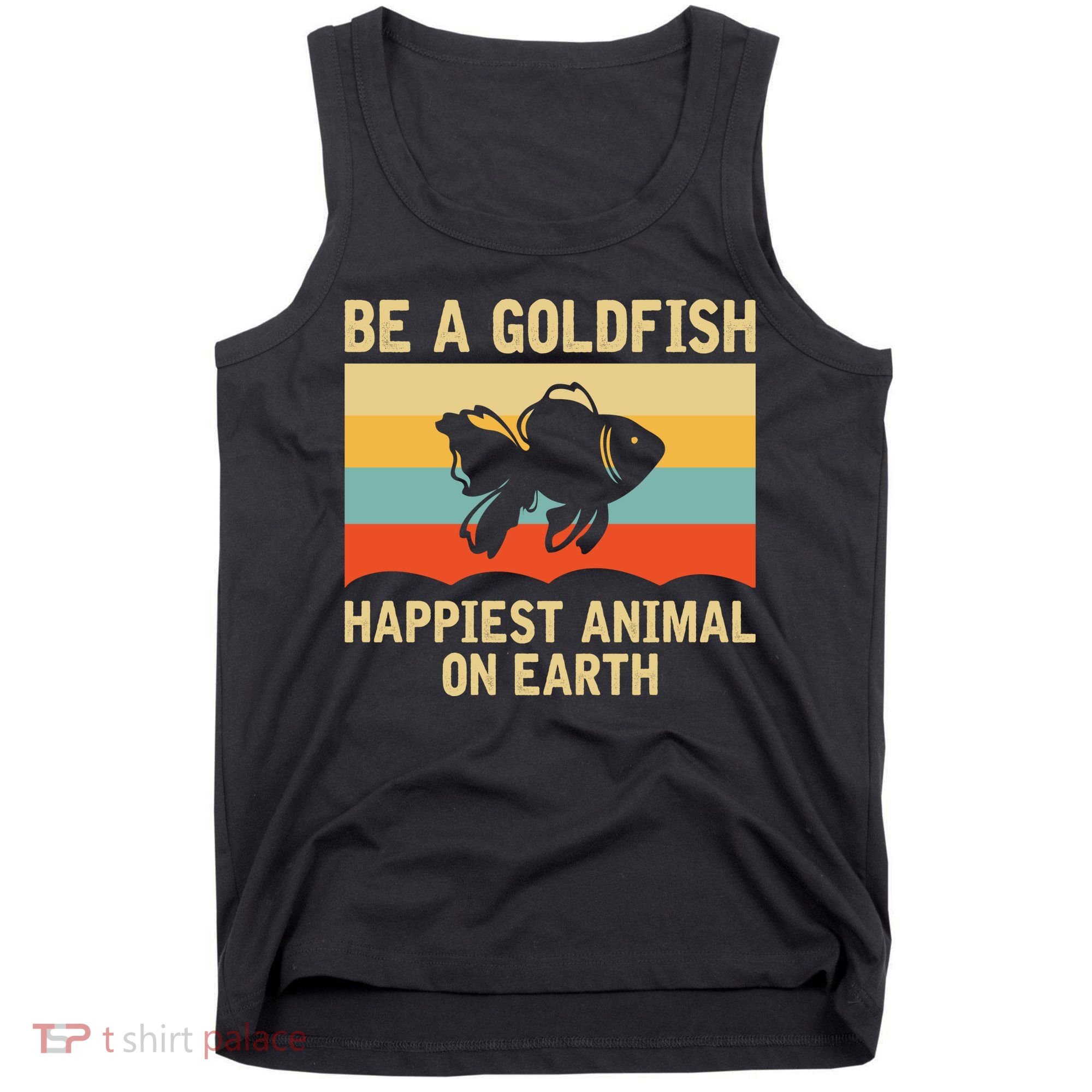 Funny Soccer Be A Goldfish Ted Coach Motivation Lasso Tank Top