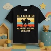 Funny Soccer Be A Goldfish Ted Coach Motivation Lasso Toddler T-Shirt thumb 3