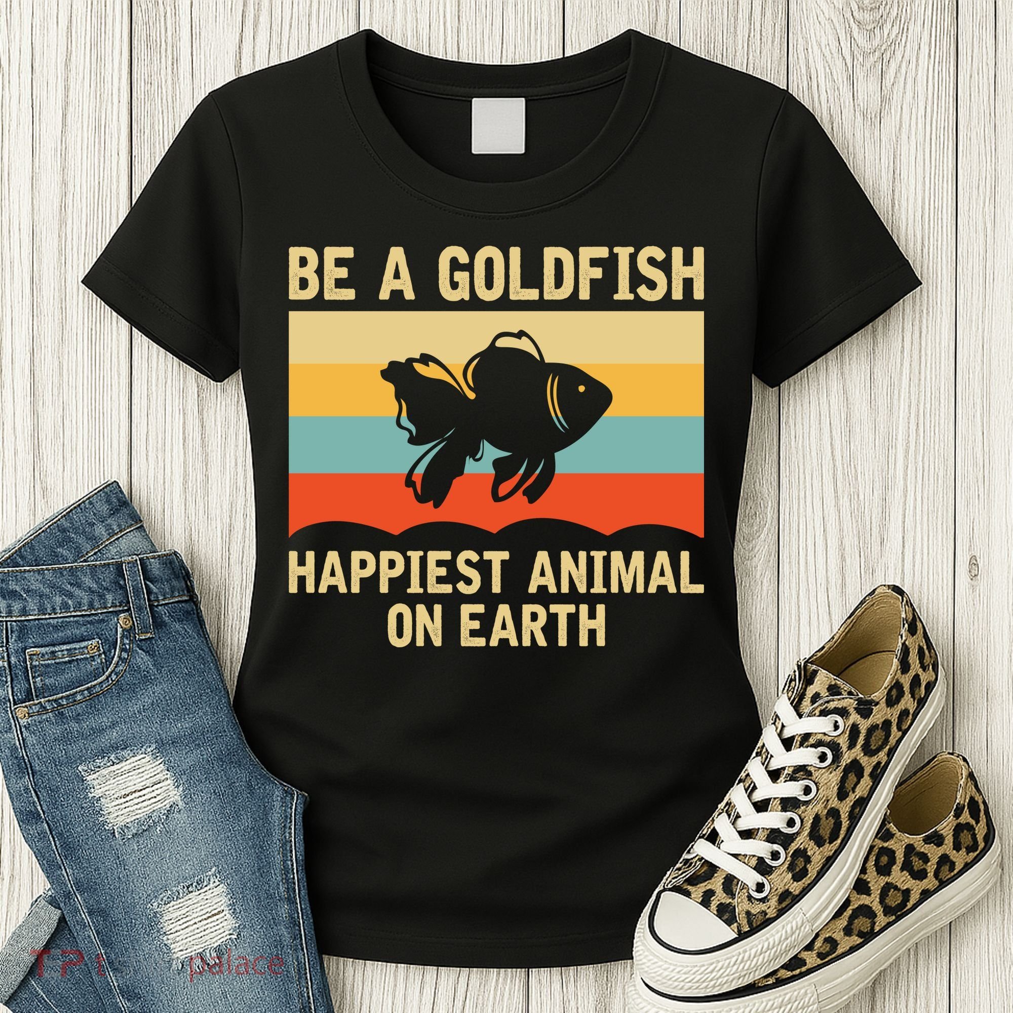 Funny Soccer Be A Goldfish Ted Coach Motivation Lasso Women's T-Shirt