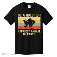 Funny Soccer Be A Goldfish Ted Coach Motivation Lasso Kids T-Shirt thumb 0