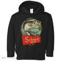 Fishing Schmidt Beer Make Your Own Luck 1894 Toddler Hoodie thumb 0