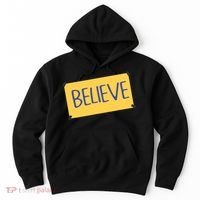 Funny Soccer Believe Faith Coach Richmond Lasso Believe Hoodie thumb 0