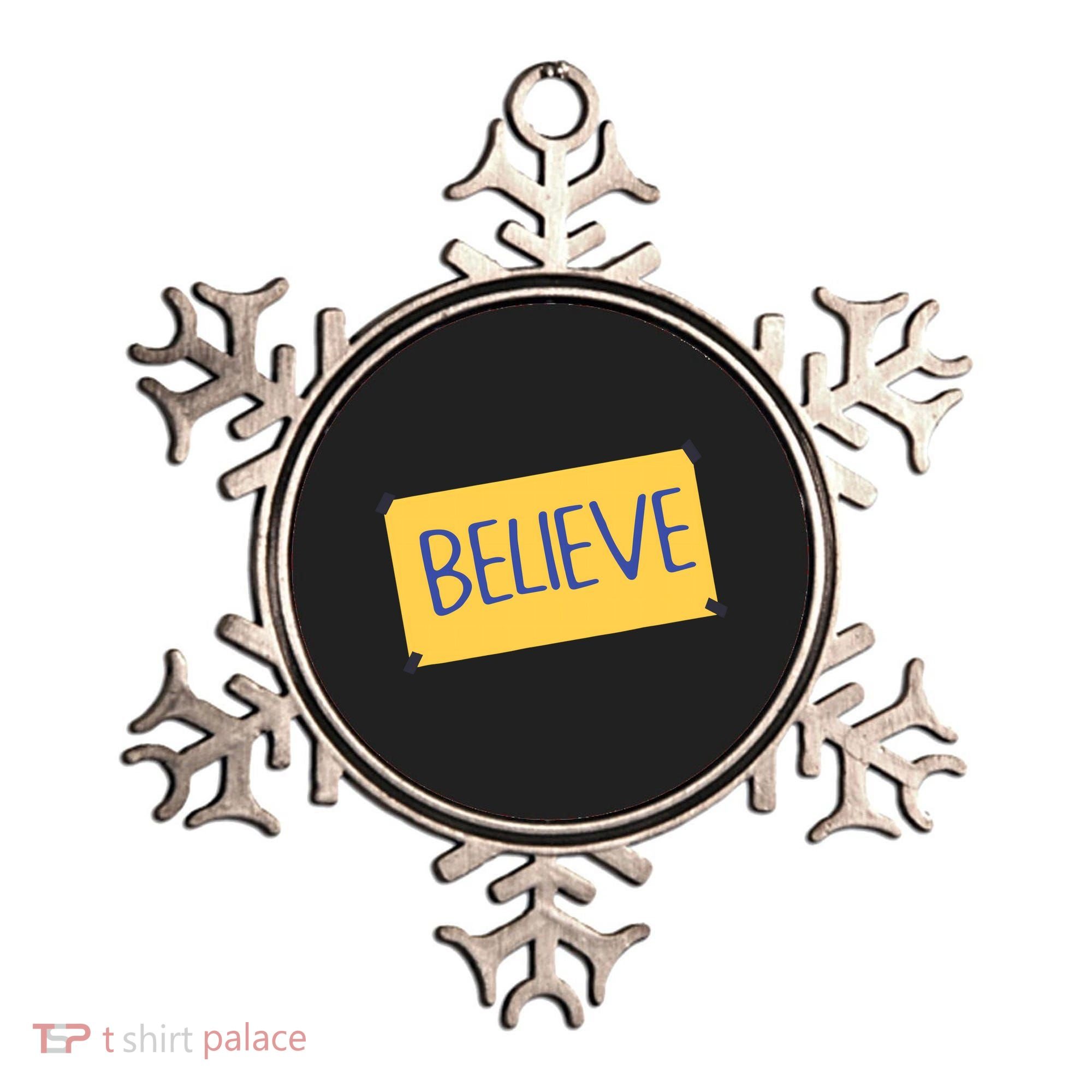 Funny Soccer Believe Faith Coach Richmond Lasso Believe Ornament