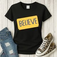 Funny Soccer Believe Faith Coach Richmond Lasso Believe Women's T-Shirt thumb 3
