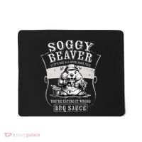 Funny Soggy Beaver Bbq If ItS Not All Over Your Face Mousepad thumb 0