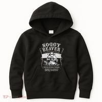 Funny Soggy Beaver Bbq If ItS Not All Over Your Face Kids Hoodie thumb 0