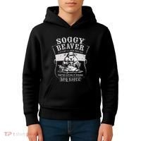 Funny Soggy Beaver Bbq If ItS Not All Over Your Face Kids Hoodie thumb 4