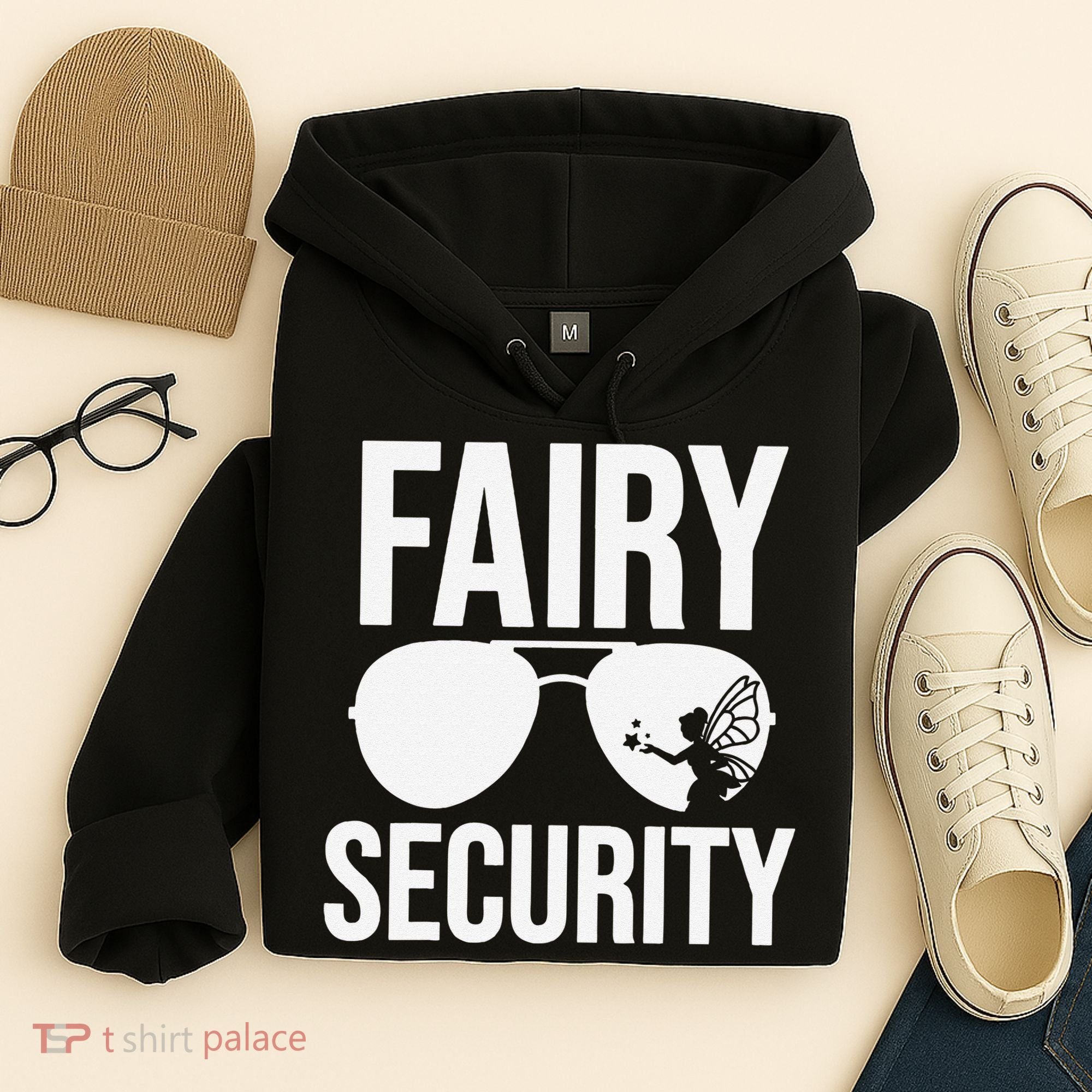 Fairy Security Birthday Family Halloween Dad Mom Hoodie