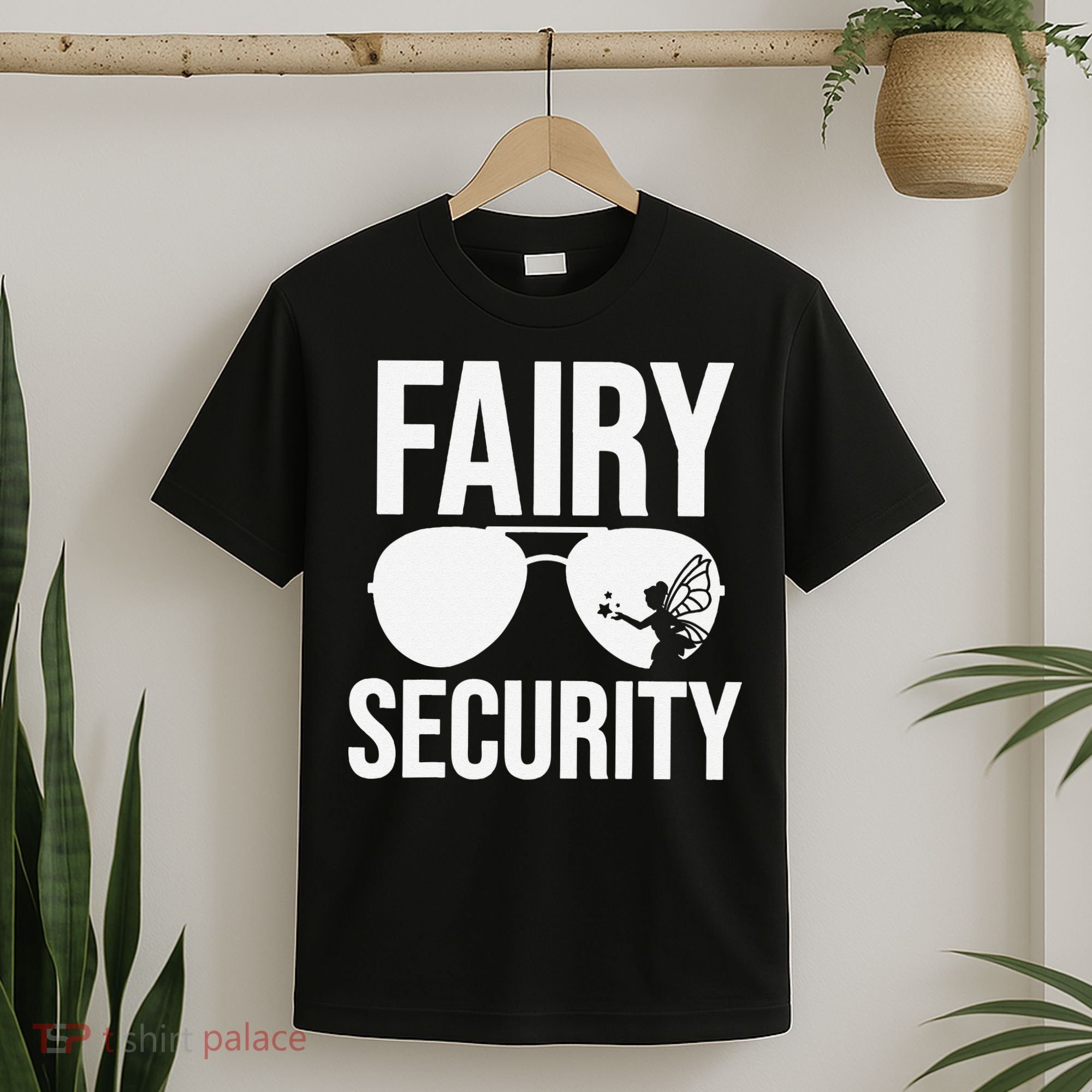 Fairy Security Birthday Family Halloween Dad Mom T-Shirt