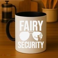 Fairy Security Birthday Family Halloween Dad Mom Coffee Mug thumb 4