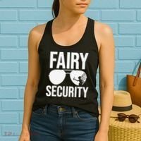 Fairy Security Birthday Family Halloween Dad Mom Women's Tank Top thumb 2