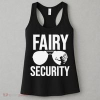 Fairy Security Birthday Family Halloween Dad Mom Women's Tank Top thumb 3