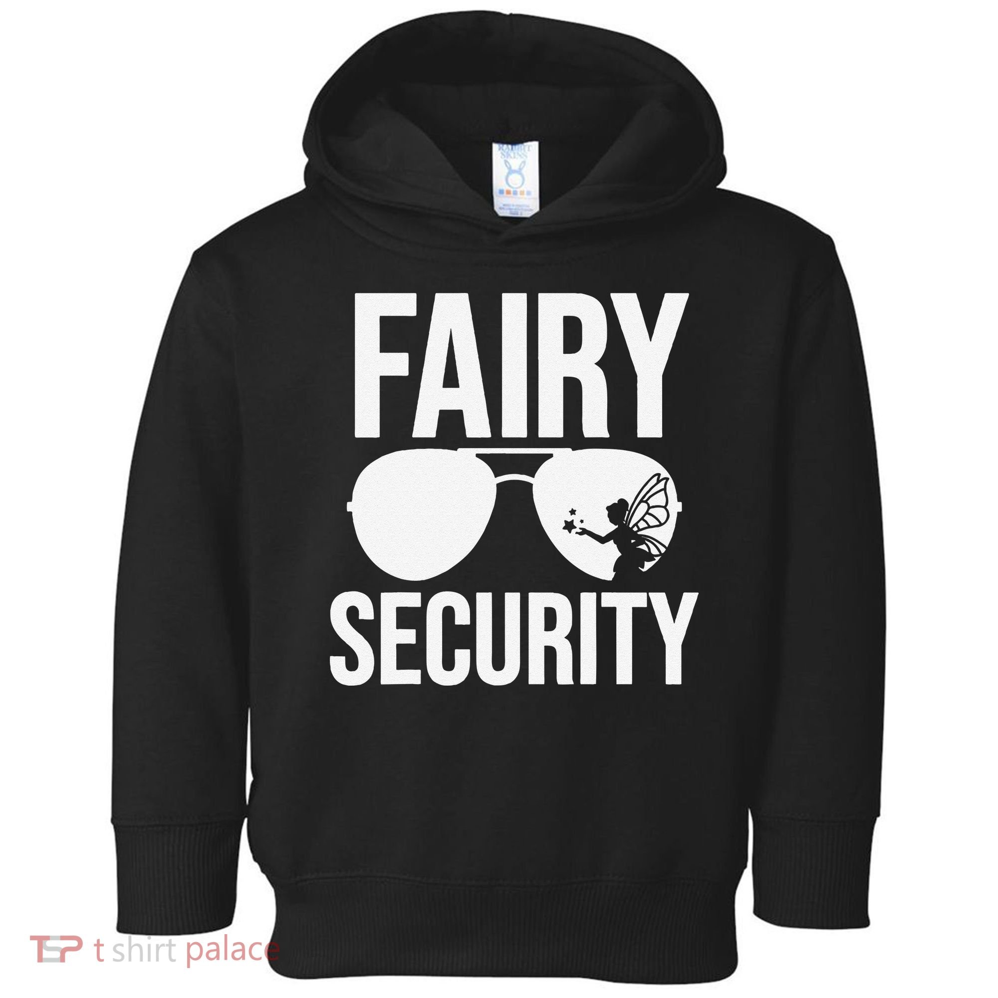 Fairy Security Birthday Family Halloween Dad Mom Toddler Hoodie