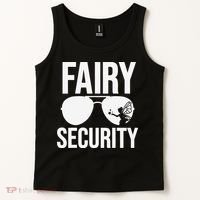 Fairy Security Birthday Family Halloween Dad Mom Tank Top thumb 2