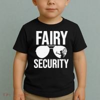 Fairy Security Birthday Family Halloween Dad Mom Toddler T-Shirt thumb 2