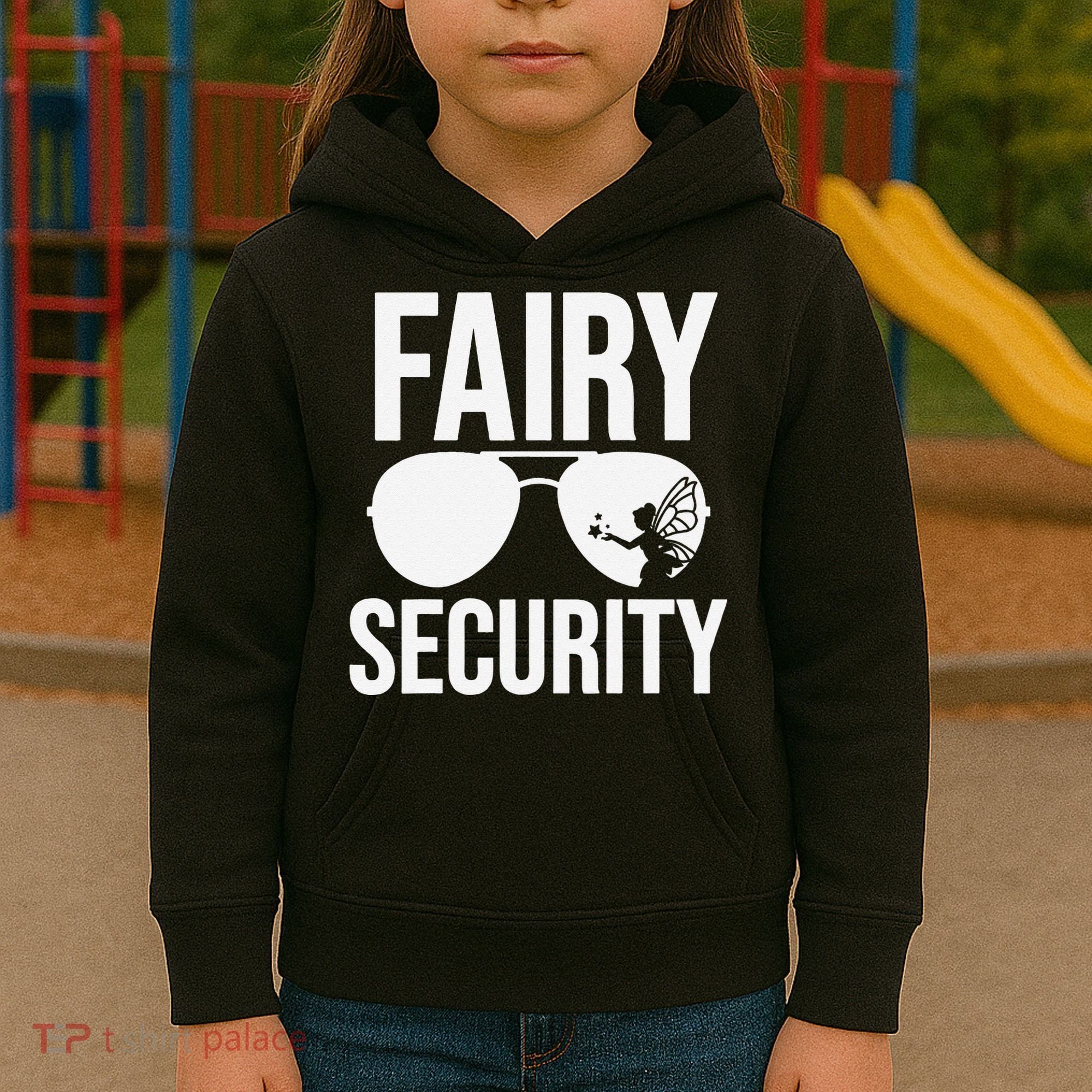 Fairy Security Birthday Family Halloween Dad Mom Kids Hoodie
