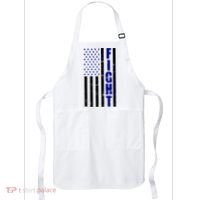 Fight Support Blue American Flag Apron thumb 0