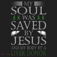 Funny Saved By Jesus And A Liver Donor Liver Transplant Beanie thumb 2