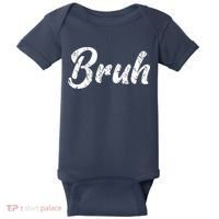 Fresh Seriously Bruh Brah Bro Dude Hip Hop Urban Slang Baby Bodysuit thumb 0