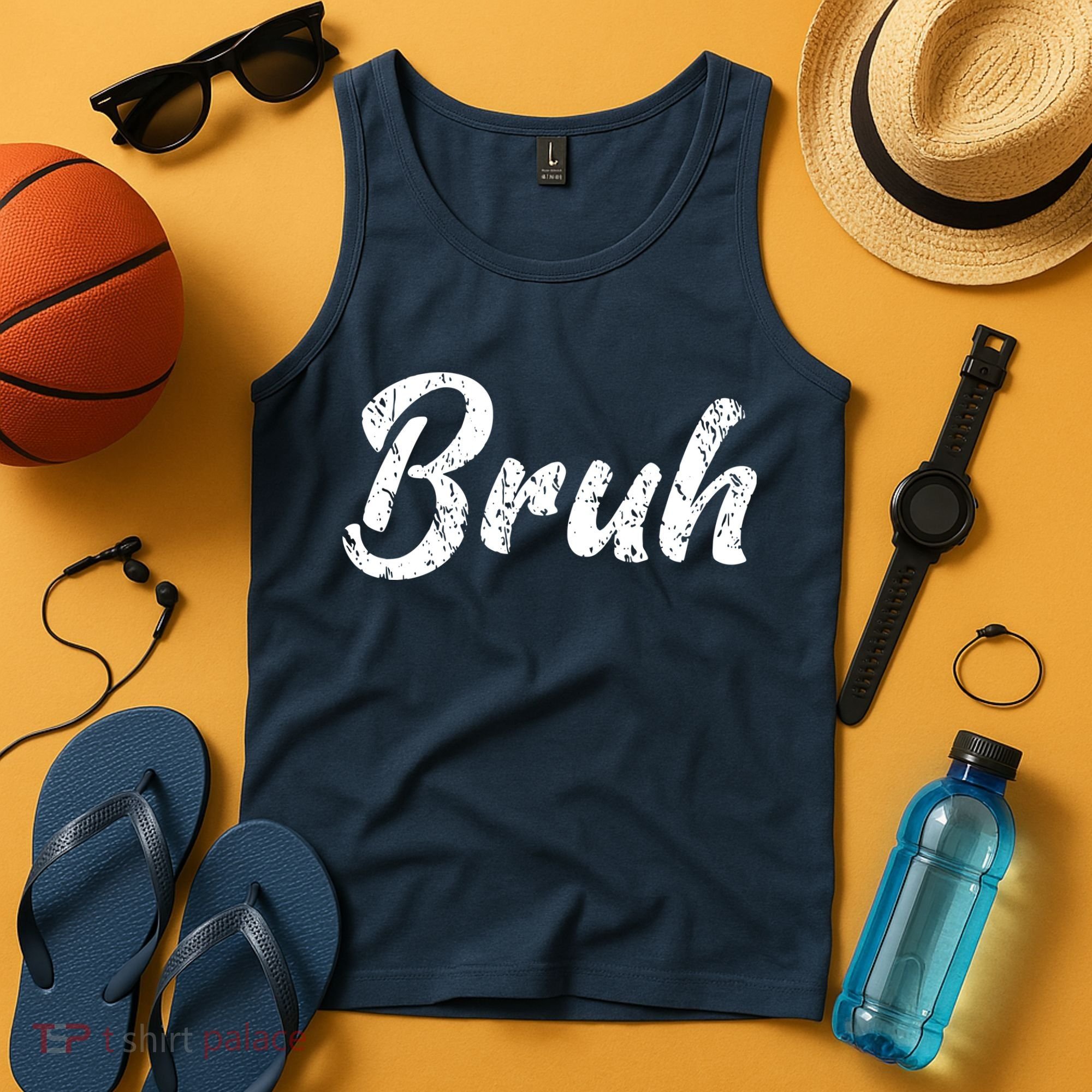 Fresh Seriously Bruh Brah Bro Dude Hip Hop Urban Slang Tank Top