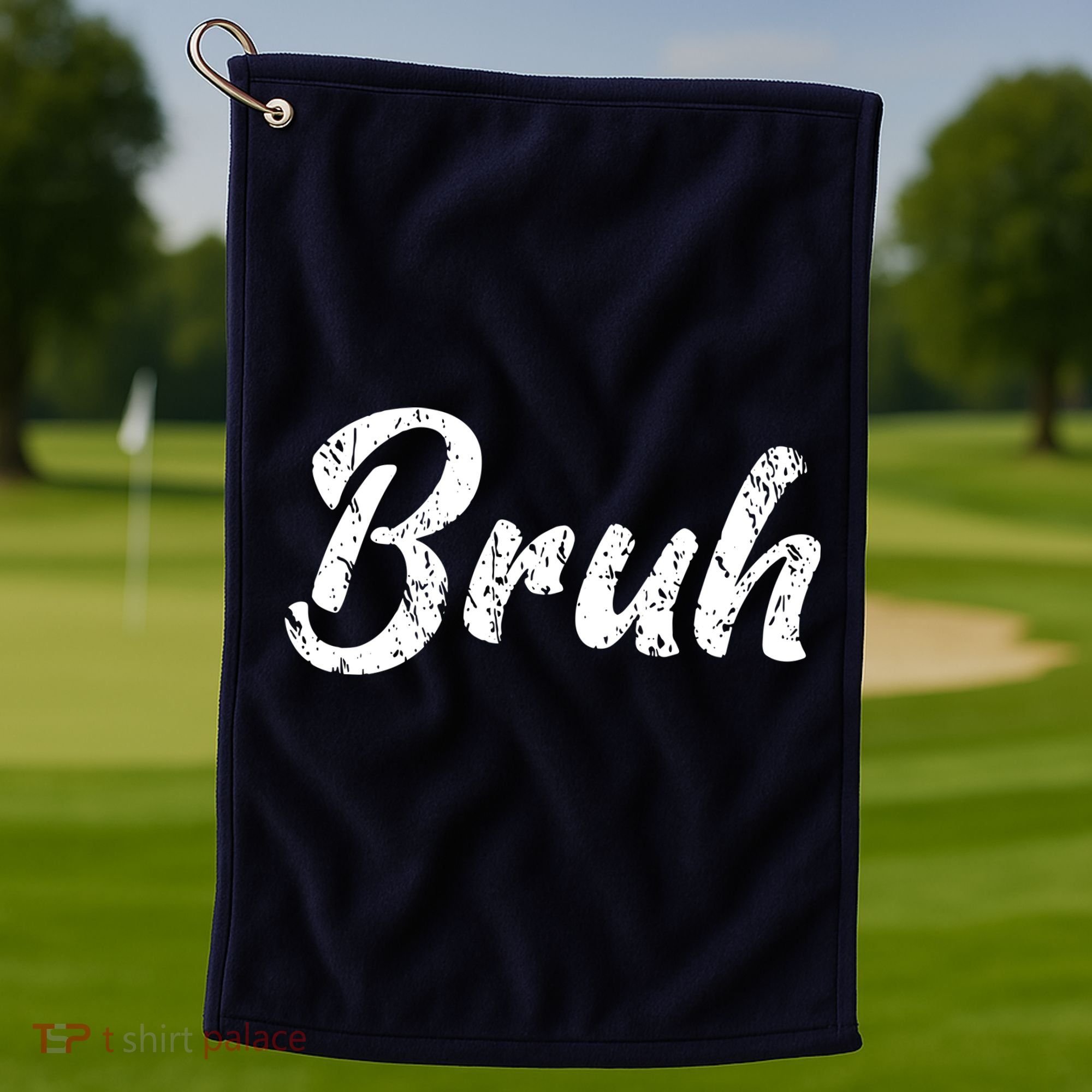 Fresh Seriously Bruh Brah Bro Dude Hip Hop Urban Slang Golf Towel