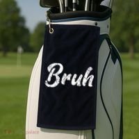 Fresh Seriously Bruh Brah Bro Dude Hip Hop Urban Slang Golf Towel thumb 2