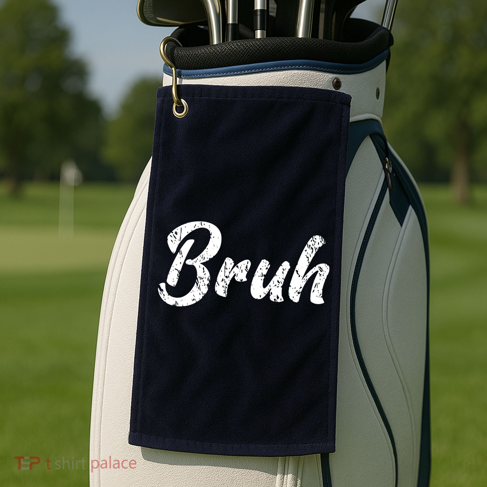 Fresh Seriously Bruh Brah Bro Dude Hip Hop Urban Slang Golf Towel