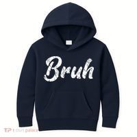 Fresh Seriously Bruh Brah Bro Dude Hip Hop Urban Slang Kids Hoodie thumb 0