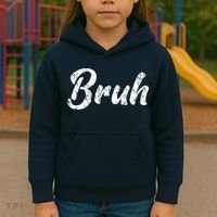 Fresh Seriously Bruh Brah Bro Dude Hip Hop Urban Slang Kids Hoodie thumb 3