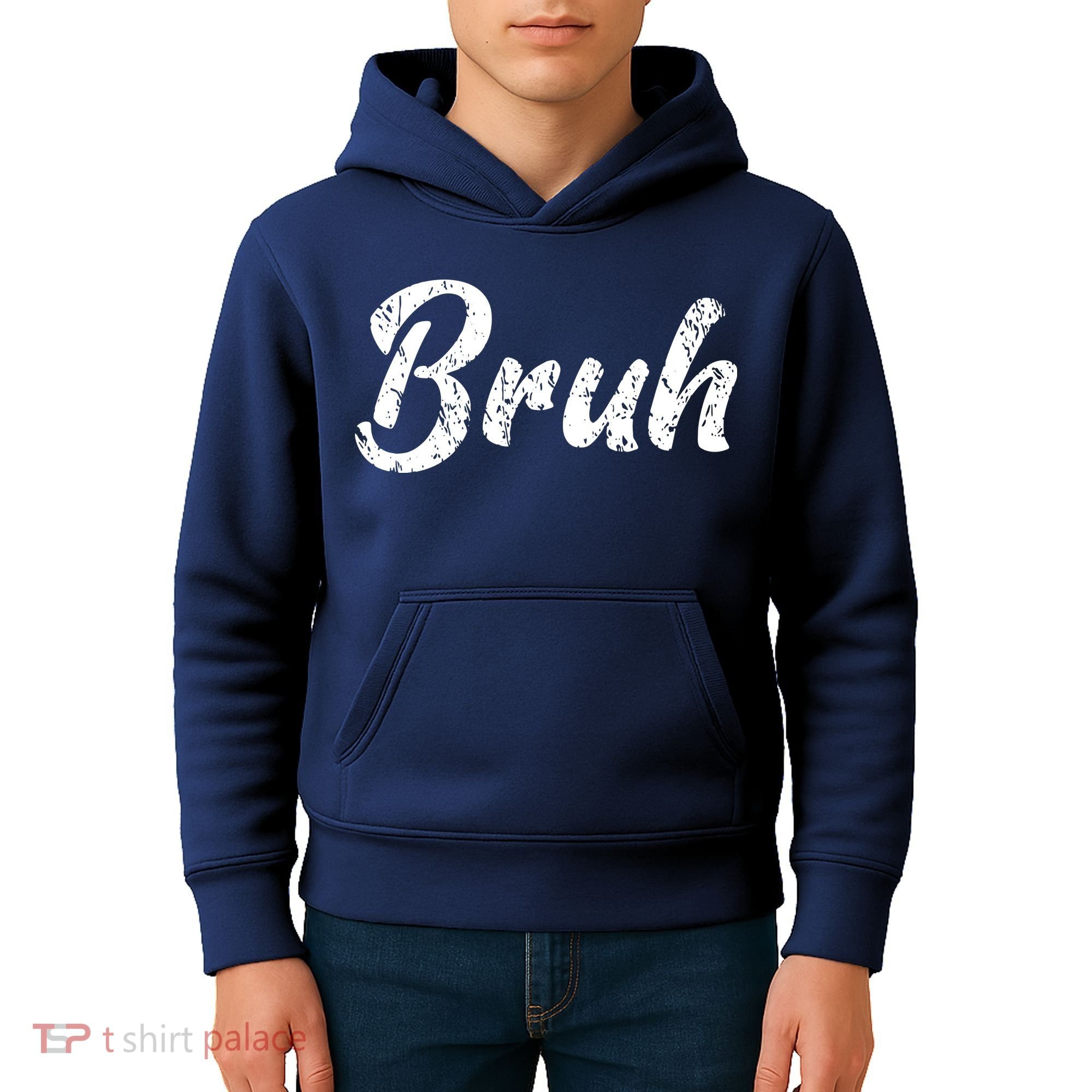 Fresh Seriously Bruh Brah Bro Dude Hip Hop Urban Slang Kids Hoodie