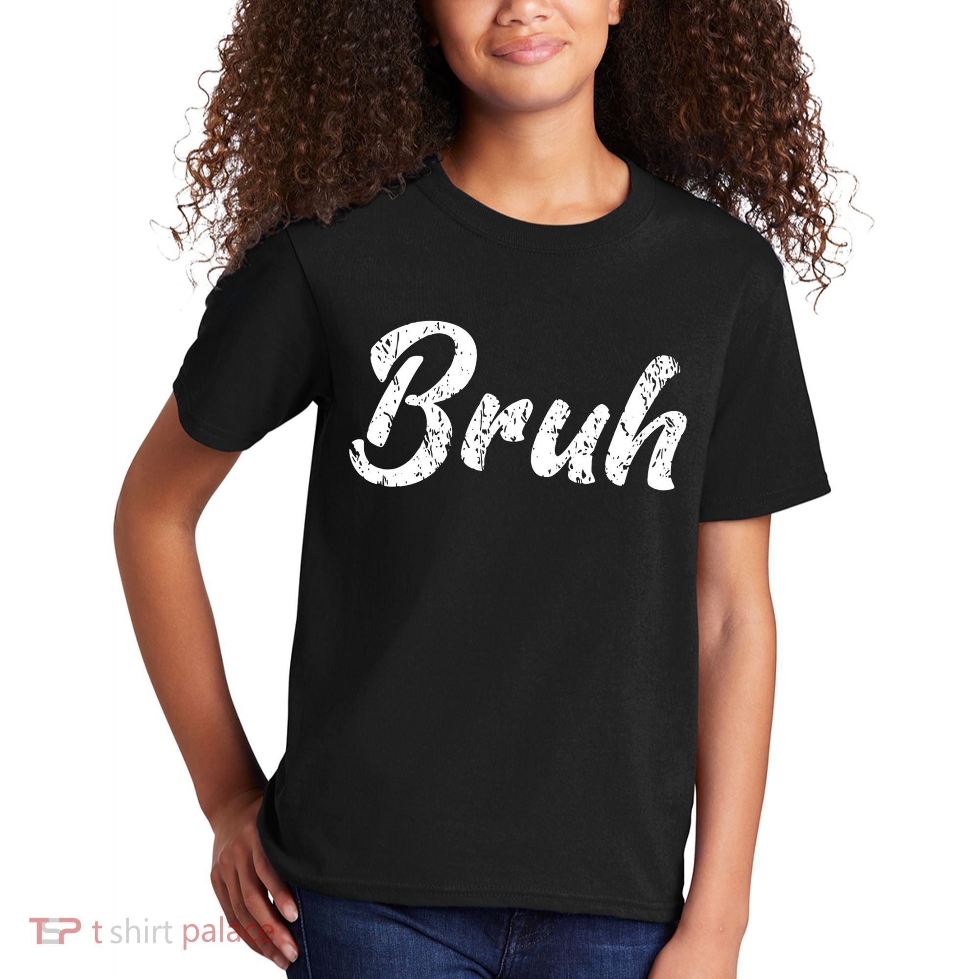 Fresh Seriously Bruh Brah Bro Dude Hip Hop Urban Slang Kids T-Shirt