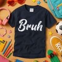 Fresh Seriously Bruh Brah Bro Dude Hip Hop Urban Slang Kids T-Shirt thumb 3
