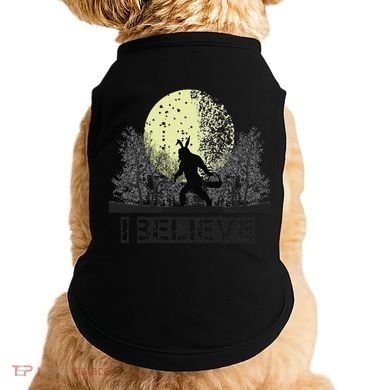 Funny Sasquatch Bigfoot Easter Bunny Ears Cryptid Monster Doggie Tank
