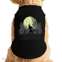 Funny Sasquatch Bigfoot Easter Bunny Ears Cryptid Monster Doggie Tank thumb 0