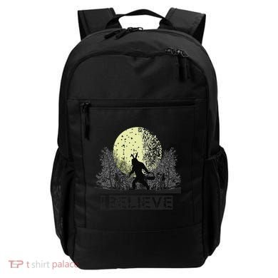Funny Sasquatch Bigfoot Easter Bunny Ears Cryptid Monster Backpack