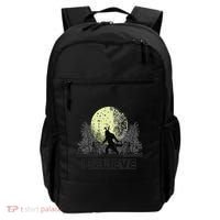 Funny Sasquatch Bigfoot Easter Bunny Ears Cryptid Monster Backpack thumb 0