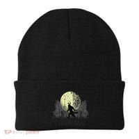 Funny Sasquatch Bigfoot Easter Bunny Ears Cryptid Monster Beanie thumb 0