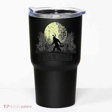 Funny Sasquatch Bigfoot Easter Bunny Ears Cryptid Monster Tumbler