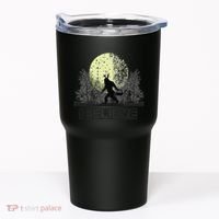 Funny Sasquatch Bigfoot Easter Bunny Ears Cryptid Monster Tumbler thumb 0