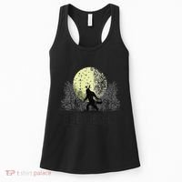 Funny Sasquatch Bigfoot Easter Bunny Ears Cryptid Monster Women's Tank Top thumb 0