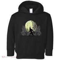 Funny Sasquatch Bigfoot Easter Bunny Ears Cryptid Monster Toddler Hoodie thumb 0