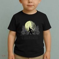 Funny Sasquatch Bigfoot Easter Bunny Ears Cryptid Monster Toddler T-Shirt thumb 2