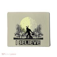 Funny Sasquatch Bigfoot Easter Bunny Ears Cryptid Monster Mousepad thumb 0