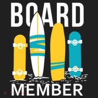 Funny Surfing Board Member Women's Sweatshirt thumb 2