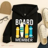 Funny Surfing Board Member Hoodie thumb 4