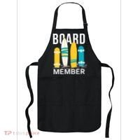 Funny Surfing Board Member Apron thumb 0