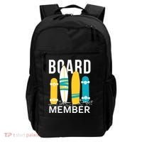 Funny Surfing Board Member Backpack thumb 0