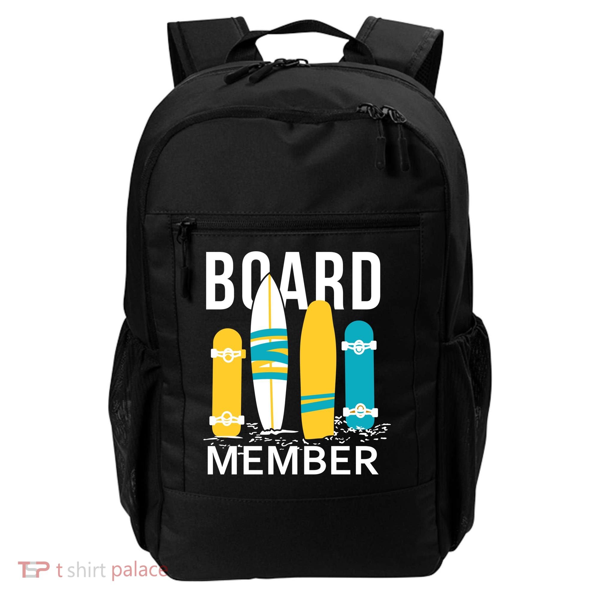 Funny Surfing Board Member Backpack