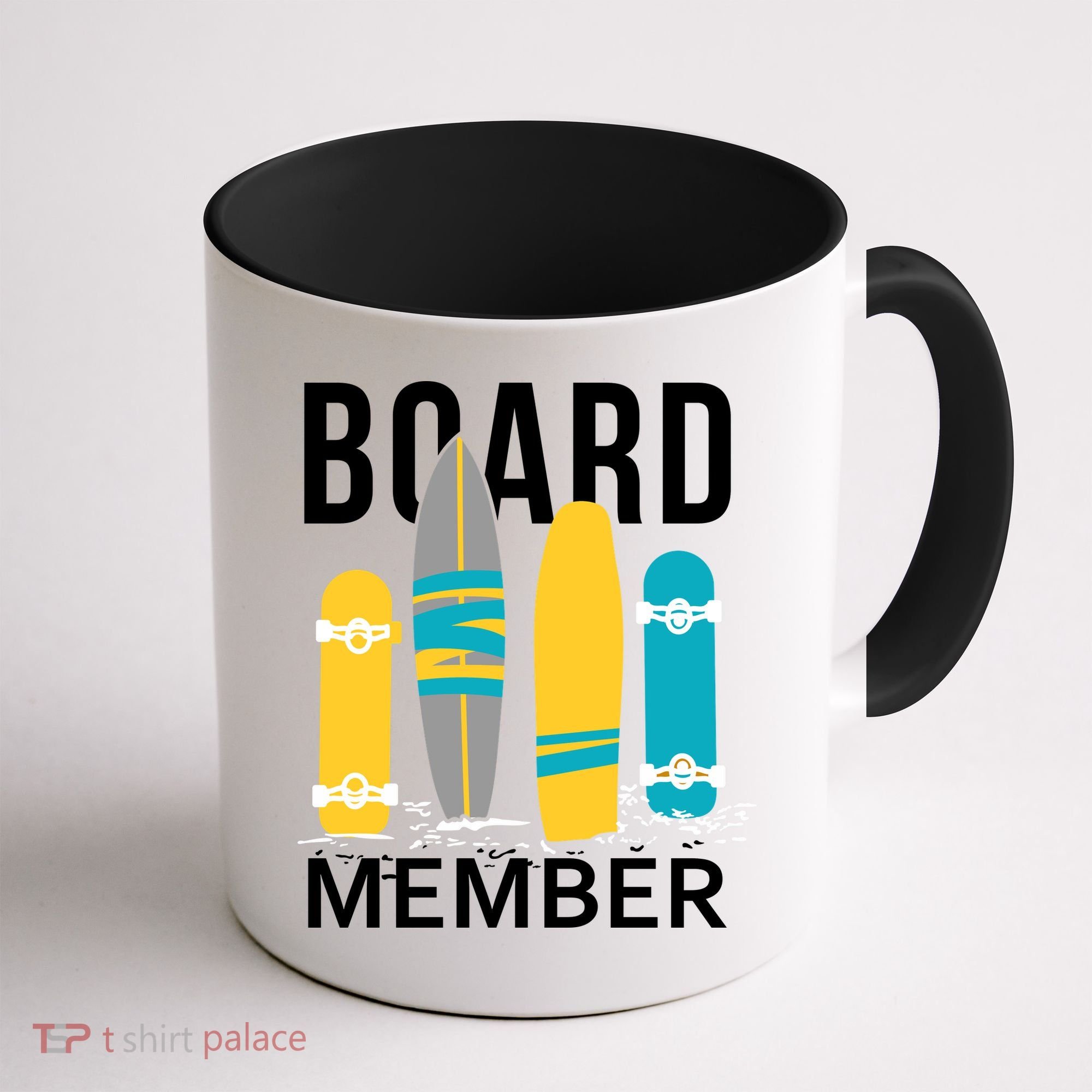 Funny Surfing Board Member Coffee Mug