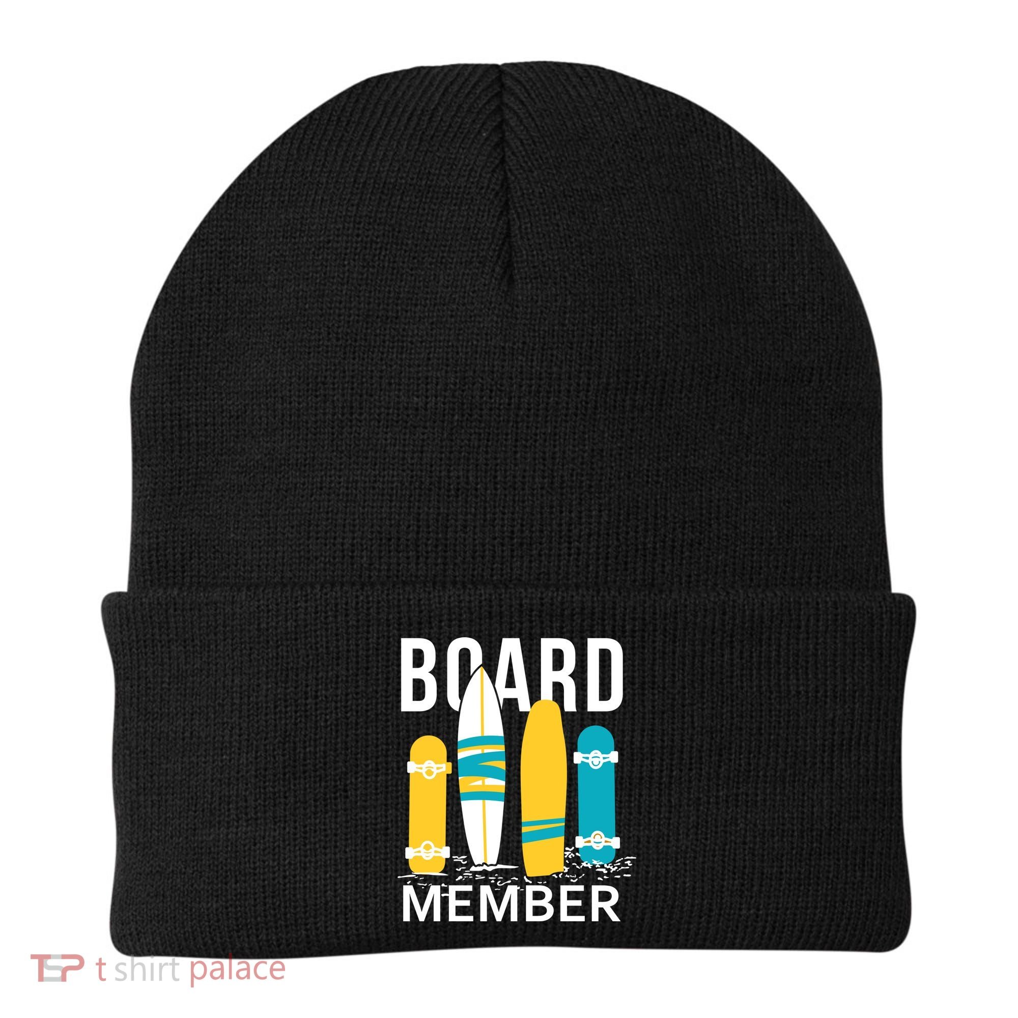 Funny Surfing Board Member Beanie